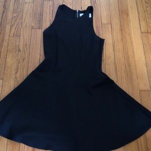 Black zipper dress